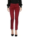 Dondup Casual Pants In Maroon