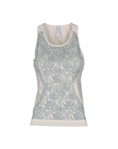 Adidas By Stella Mccartney Tank Top In Light Grey