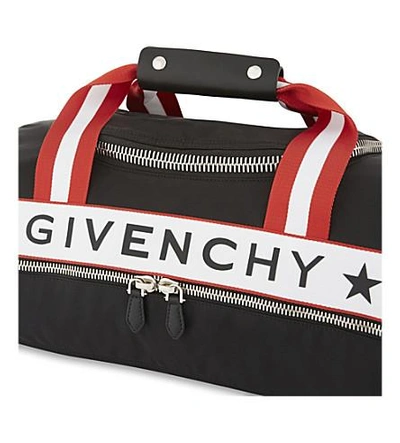 Shop Givenchy Striped Backpack In Multi