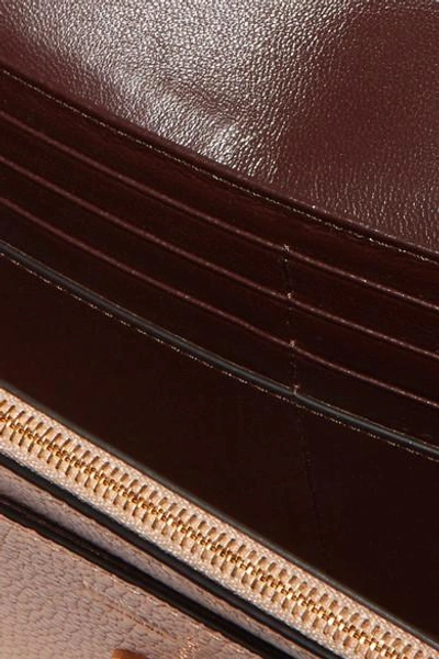 Shop Mulberry Darley Textured-leather Shoulder Bag