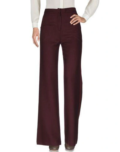 Mother Of Pearl Casual Pants In Deep Purple