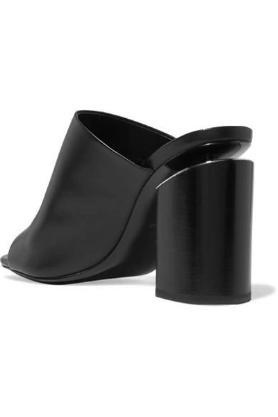 Shop Alexander Wang Avery Leather Mules