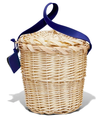 Shop Lindroth Design Blue Small Birkin Basket