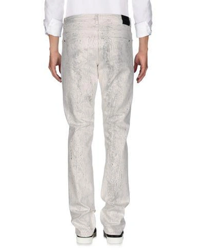 Shop Balenciaga Denim Pants In White