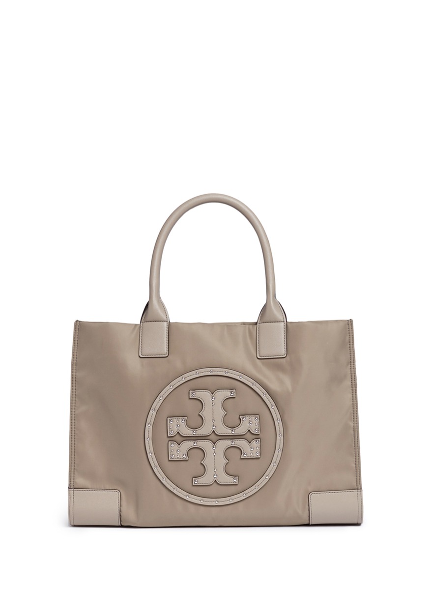 tory burch ella stud tote