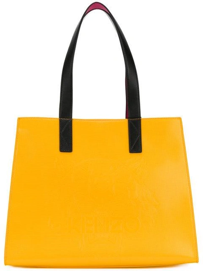Shop Kenzo Patent Shopping Bag