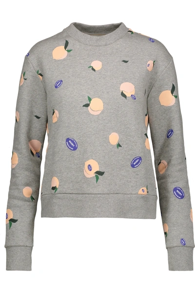 Etre Cecile Peaches Printed Cotton-fleece Sweatshirt