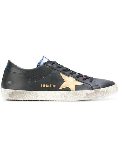 Shop Golden Goose 'super Star' Sneakers - Schwarz