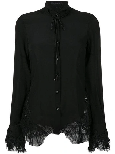 Ermanno Scervino Lace And Bow Blouse | ModeSens