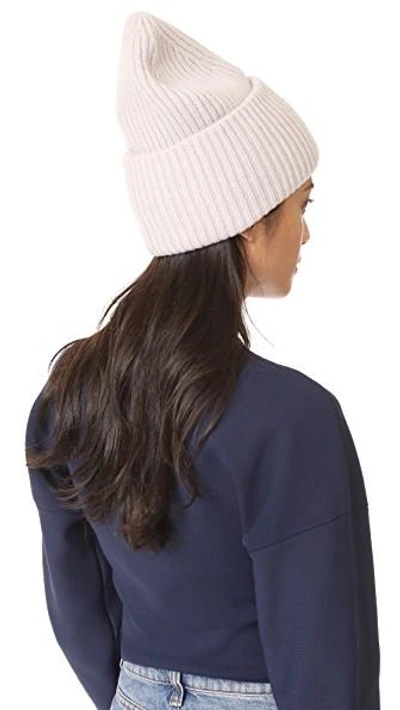 Shop Acne Studios Pansy L Face Hat In Chalk Grey