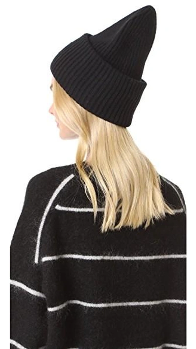 Shop Acne Studios Pansy L Face Hat In Black