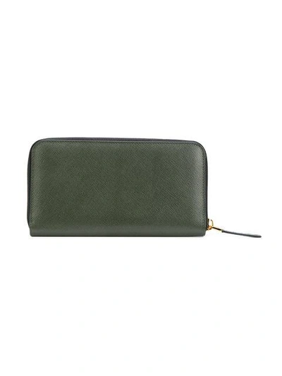 Shop Marni Colour Block Wallet - Multicolour