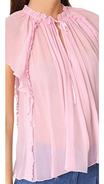 Shop Ulla Johnson Sigrid Top In Rose