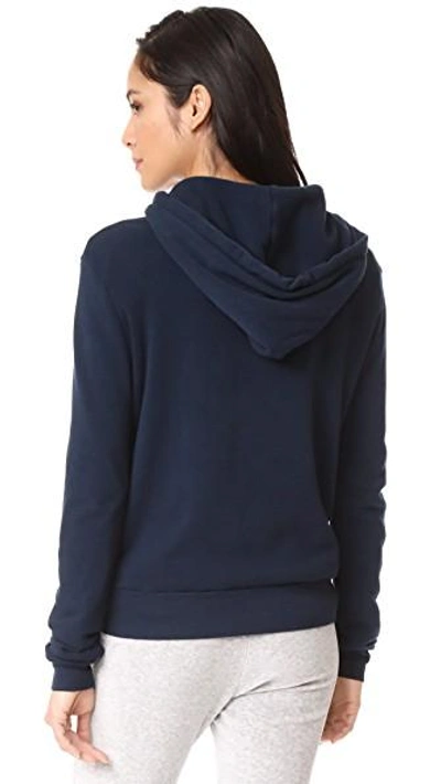 Shop Cotton Citizen The Aspen Pullover Hoodie In Vintage Navy