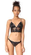 FLEUR DU MAL LILY LACE TRIANGLE BRA