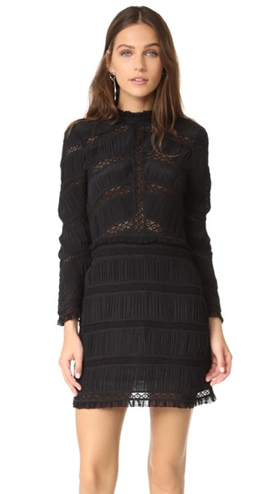 Shop Ulla Johnson Kitty Dress In Noir