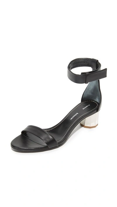 Shop Proenza Schouler Block Heel Sandals In Black
