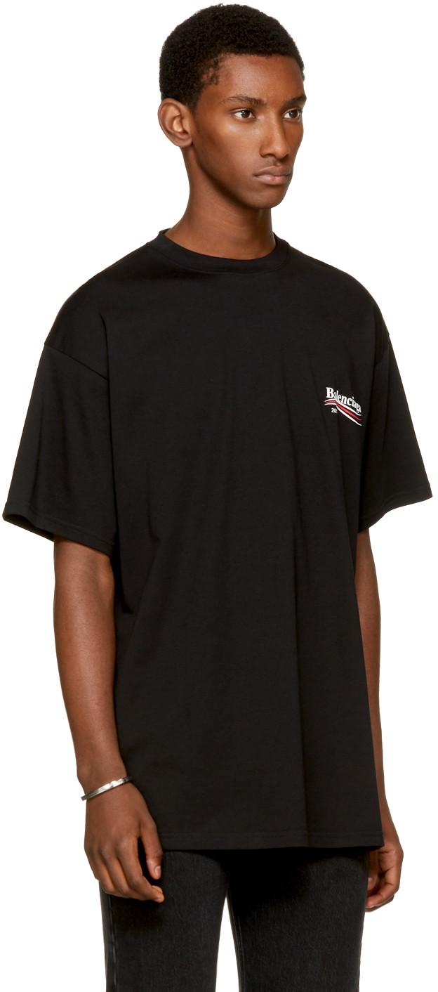 balenciaga black shirt