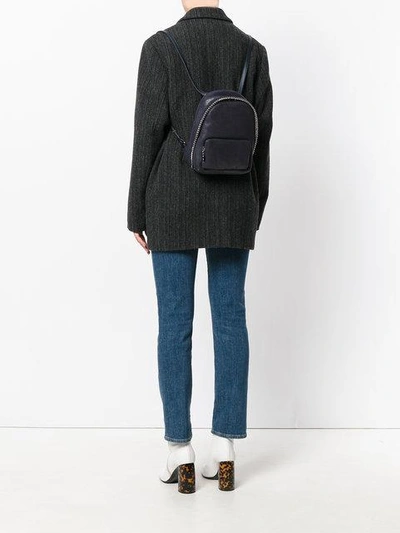 Shop Stella Mccartney Small Falabella Backpack - Blue