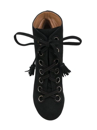 Shop Laurence Dacade Paddle Boots In Black