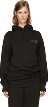 Y-3 Black Classic Logo Hoodie