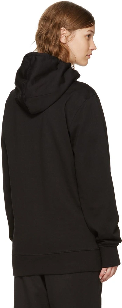 Shop Y-3 Black Classic Logo Hoodie