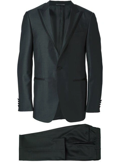 Shop Canali Two-piece Dinner Suit - Grey