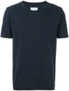 Maison Margiela Classic Plain T-shirt In Blue