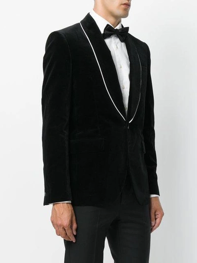 Shop Givenchy Classic Fitted Blazer In Black