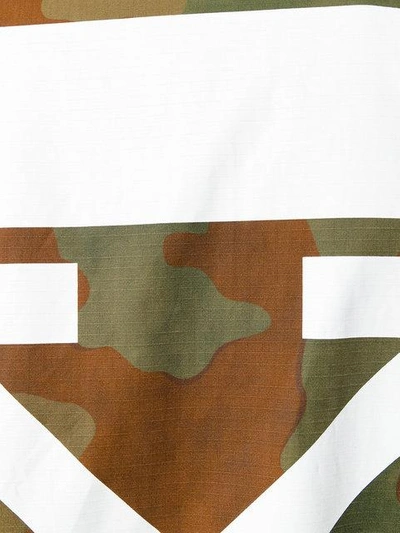 Shop Off-white Camouflage Cargo Jacket