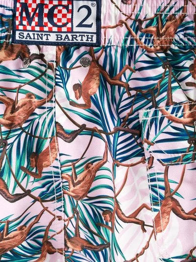 Shop Mc2 Saint Barth Gustavia Swim Shorts In Multicolour