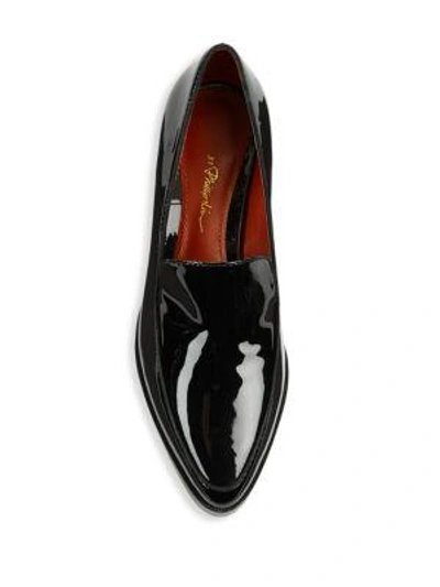 Shop 3.1 Phillip Lim / フィリップ リム Quinn Point Toe Loafers In Black