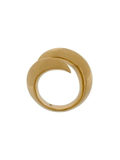 Shop Kasun London Claw Ring - Yellow