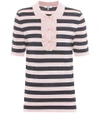 GANNI Romilly striped top