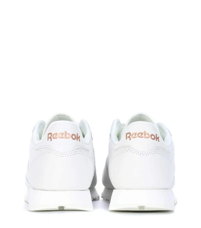 Shop Reebok Classic Leather Fbt Suede Sneakers In White