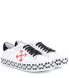 OFF-WHITE VULCANIZED ARROW LOW-TOP SNEAKERS,P00262043