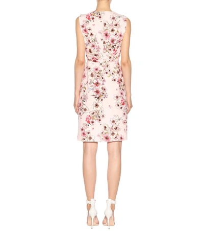 Shop Giambattista Valli Floral-printed Silk Dress