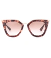 PRADA Tortoiseshell-effect sunglasses