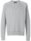 N°21 Logo Embroidered Sweatshirt