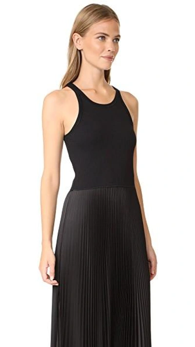 Shop Theory Vinessi Dress In Black