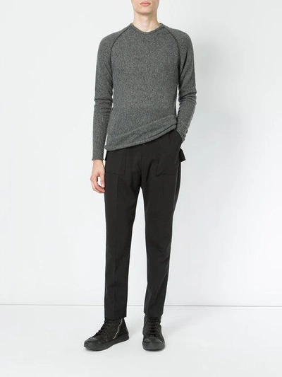 Shop Rick Owens Tailored Cargo Pants