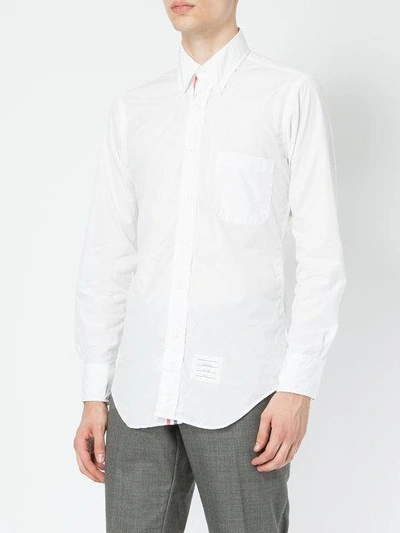 Shop Thom Browne Classic Shirt In White