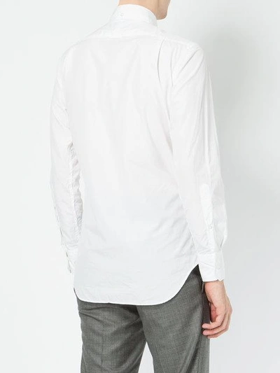 Shop Thom Browne Classic Shirt In White