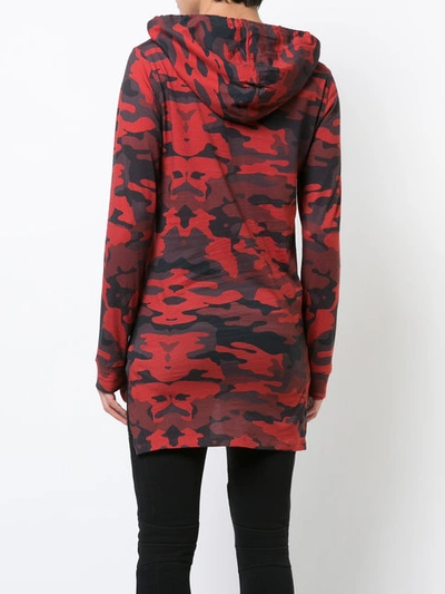 Balmain Camouflage Hooded Sweatshirt