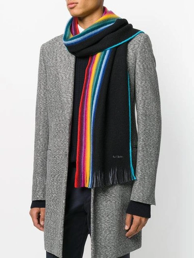 paul smith rainbow scarf