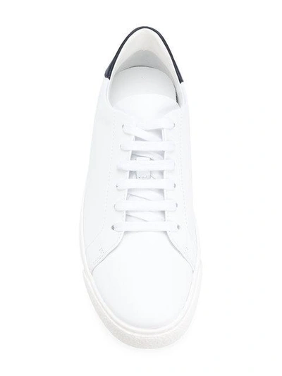 Shop Anya Hindmarch Lace-up Sneakers - White
