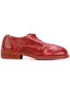 Guidi Lace-up Shoes In Red