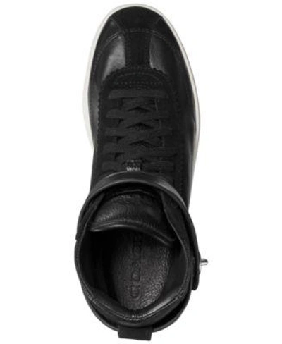 Shop Coach C213 High-top Sneakers In Black