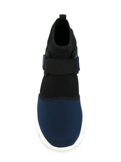 Shop Marni - Touch Strap Sneakers