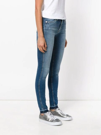 Shop Calvin Klein Jeans Est.1978 Ck Jeans Distressed Skinny Jeans - Blue